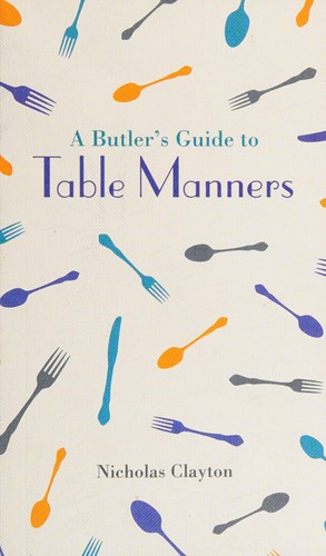 Cover for Butler's Guide to Table Manners