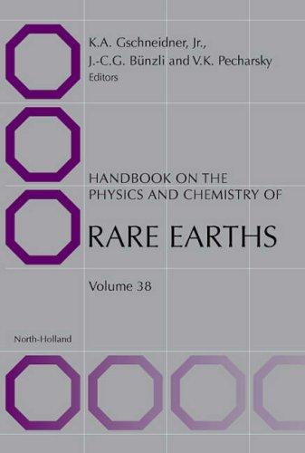 Cover for Handbook on the Physics and Chemistry of Rare Earths, Volume 38