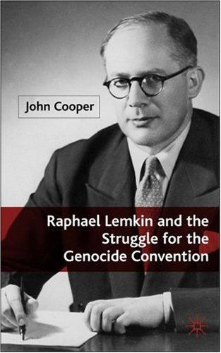 Cover for Raphael Lemkin and the Struggle for the Genocide Convention