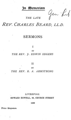 Cover for In memoriam