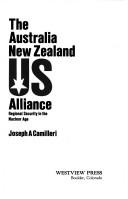 Cover for The Australia, New Zealand, US alliance