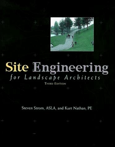 Cover for Site engineering for landscape architects