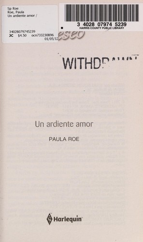 Cover for Un ardiente amor