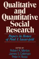 Cover for Qualitative and Quantitative Social Research
