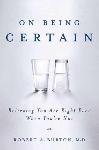 Cover for On Being Certain