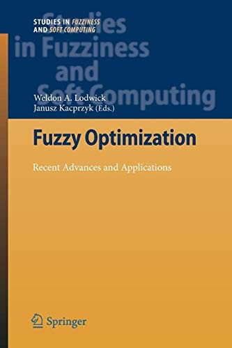 Cover for Fuzzy Optimization