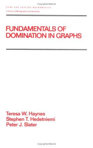 Cover for Fundamentals of domination in graphs