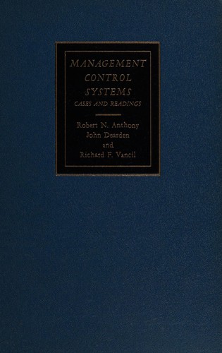 Cover for Management control systems