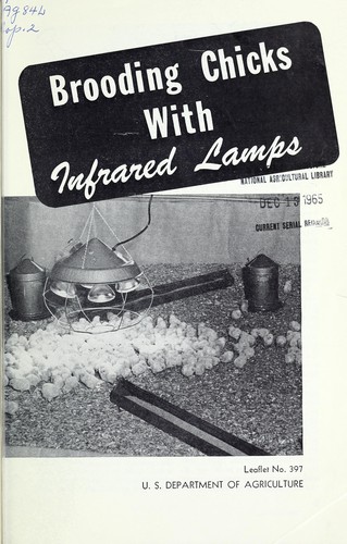 Cover for Brooding chicks with infrared lamps
