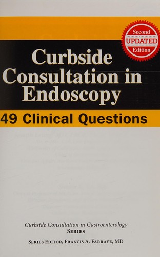 Cover for Curbside consultation in endoscopy