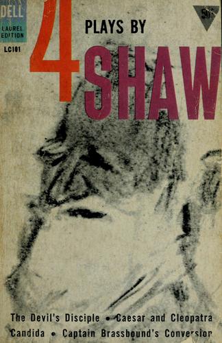 Cover for Four plays by George Bernard Shaw