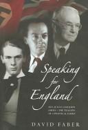 Cover for Speaking for England