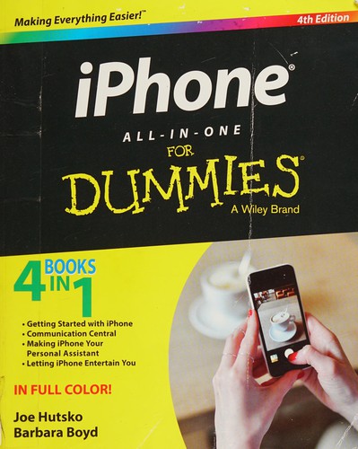 Cover for iPhone all-in-one for dummies