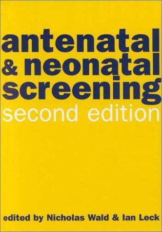Cover for Antenatal and Neonatal Screening