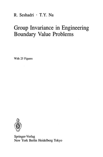 Cover for Group Invariance in Engineering Boundary Value Problems