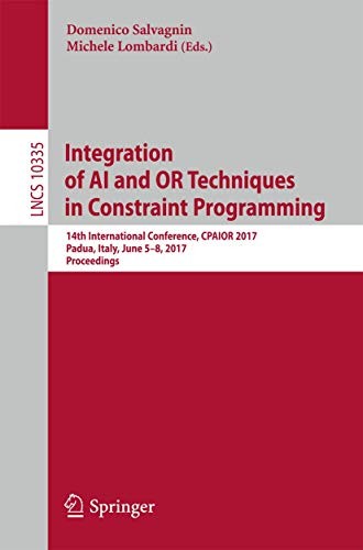Cover for Integration of AI and OR Techniques in Constraint Programming