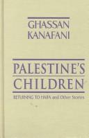 Cover for Palestine's children
