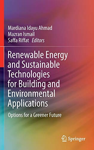 Cover for Renewable Energy and Sustainable Technologies for Building and Environmental Applications