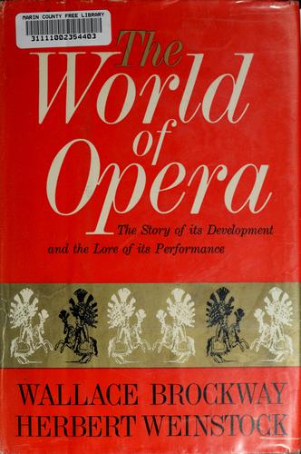 Cover for The world of opera