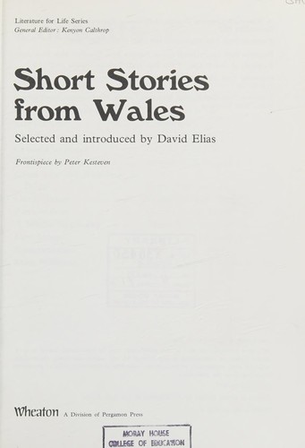 Cover for Short stories from Wales