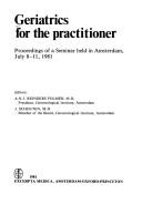 Cover for Geriatrics for the practitioner