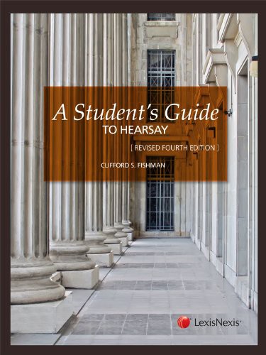 Cover for A Student's Guide to Hearsay