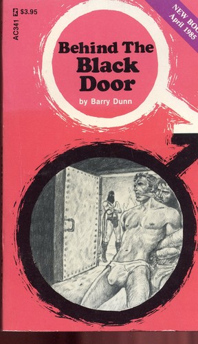 Cover for Behind the black door