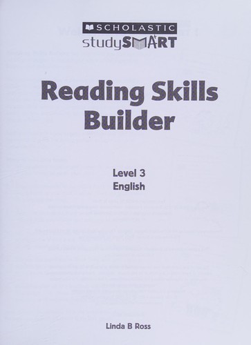 Cover for Reading Skills Builder, Level 3