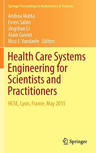 Cover for Health Care Systems Engineering for Scientists and Practitioners