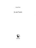 Cover for Je suis l'autre