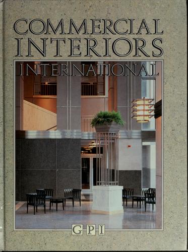 Cover for Commercial interiors international