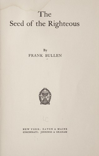 Cover for The seed of the righteous