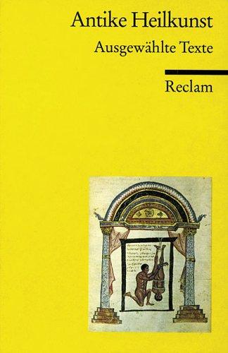 Cover for Antike Heilkunst.