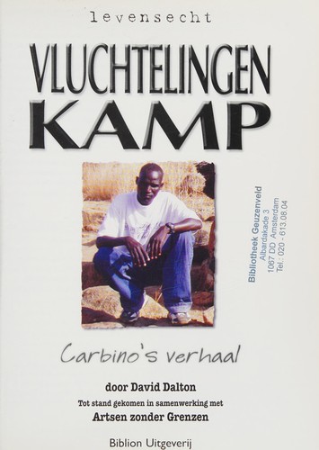 Cover for Vluchtelingenkamp