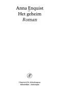 Cover for Het geheim