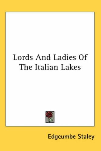Cover for Lords And Ladies of the Italian Lakes
