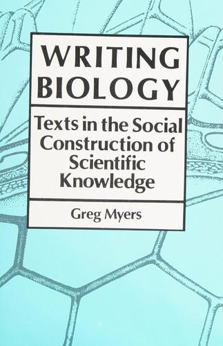 Cover for Writing biology