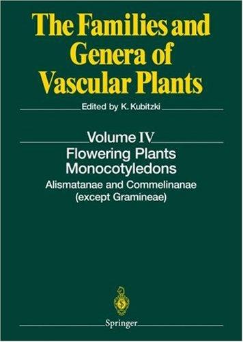 Cover for Flowering Plants. Monocotyledons