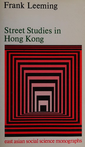 Cover for Street studies in Hong Kong
