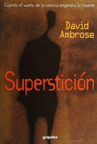 Cover for Superstición 