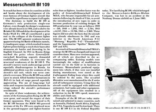 Cover for Messerschmitt Bf 109