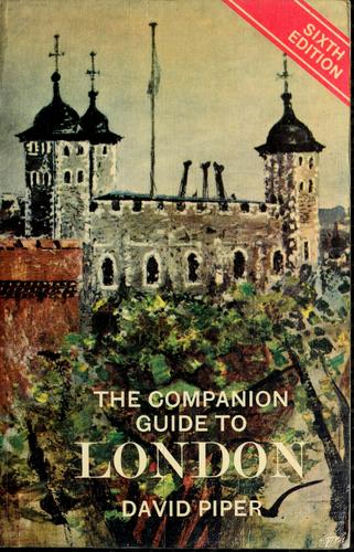 Cover for The companion guide to London