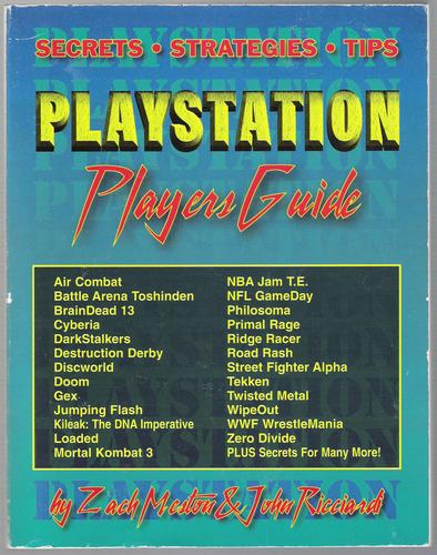 Cover for PlayStation Player's Guide