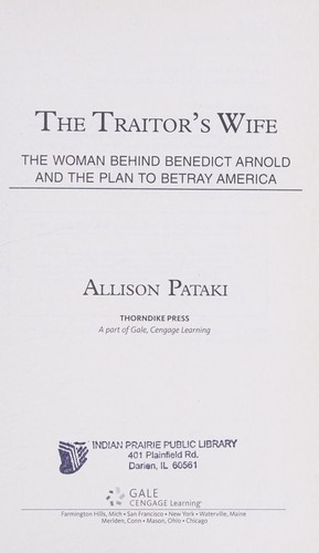 Cover for The traitor's wife