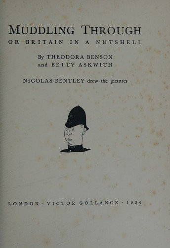 Cover for Muddling through;