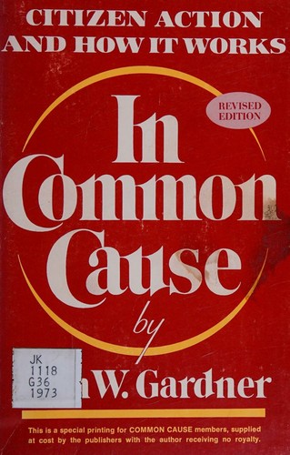 Cover for In Common Cause