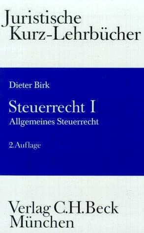 Cover for Steuerrecht, Bd.1, Allgemeines Steuerrecht