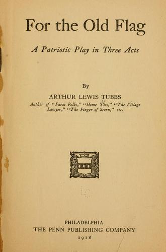 Cover for For the old flag