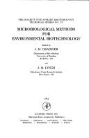 Cover for Microbiological methods for environmental biotechnology