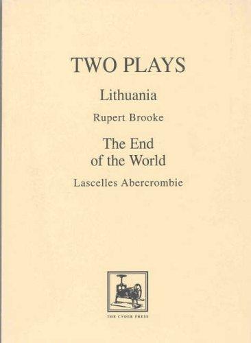 Cover for Two Plays